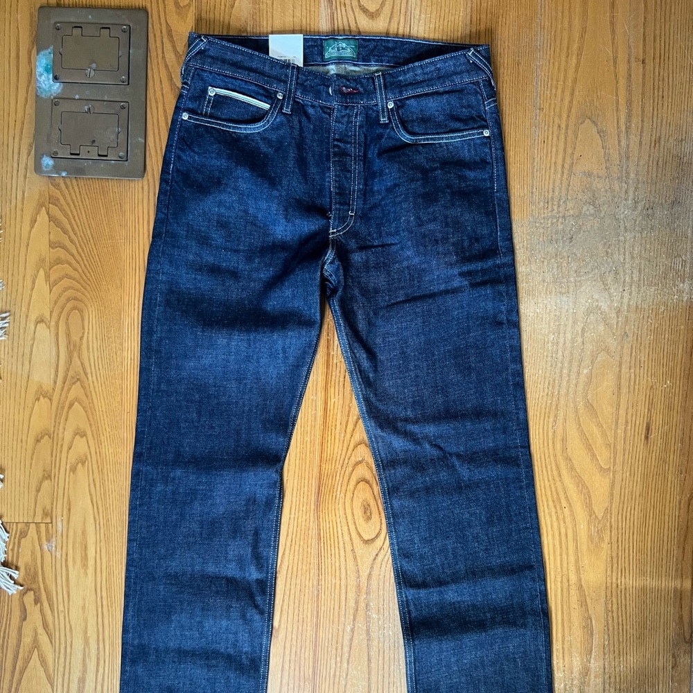 Lee Men's Straight Jeans - Dark Blue